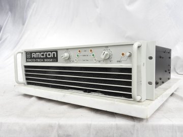 【G】AMCRON MACRO-TECH 5002VZ 業務用パワーアンプ アムクロン 3351211