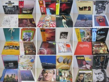 LP・フュージョン JAZZ、クロスオーバー、ドラム関連 36セット・フィルウッズ、CHARLES LLOYD他・輸入盤、帯付含む/8-63