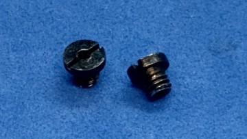 蒸気機関車 シリンダー止め ダブルナットネジ