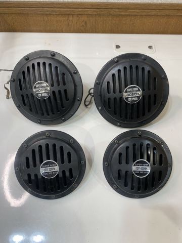 69859【自宅保管品】社外ホーンおまとめ BOSCH SUPER HORN/SUPER HORN CHS-666