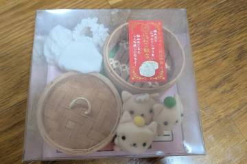 にゃんこ飯店　組み立てにゃんこしゅうまい　sanx