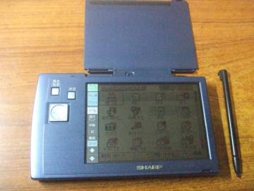 X365　SHARP Zaurus ザウルス パーソナルモバイルツール MI-C1-A 中古　本体　現状品