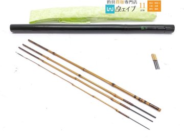 東作一門 俊秀作 タナゴ竿 4本 印籠継ぎ 約107cm 専用ケース付属 美品