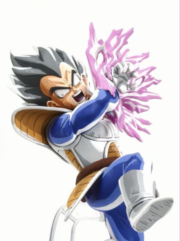 ドラゴンボール 1番くじ スペクタクルバトル D賞 ベジータ 二次元彩色リペイント フィギュア DRAGONBALL 2D REPAINT VEGETA