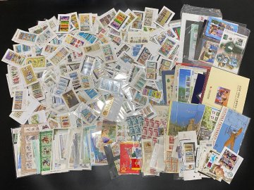 1円～【F】【大量】外国切手 スウェーデン ラオス 韓国 北欧 飛行機 航空史 ノーベル賞 他 バラ シート まとめ★flok/4440★ee7676