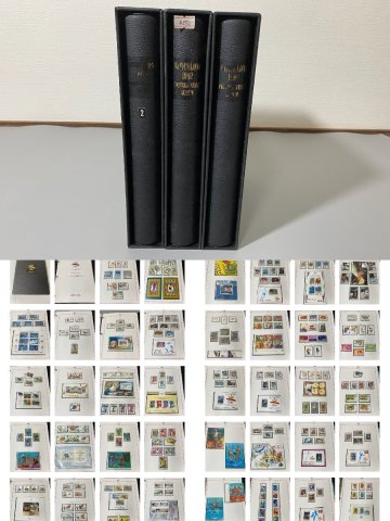 1円～【F】【大量】外国切手 1992年 バルセロナオリンピック 小型シート バラ 記念切手 アルバム 3冊 まとめ★flok/4784★ee7688