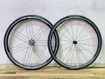 h0035 ■USED■ Campagnolo カンパニョーロ ZONDA C17 ゾンダ アルミ リム 700C 合計2200g HG 11速 クリンチャー ロードバイク ホイール