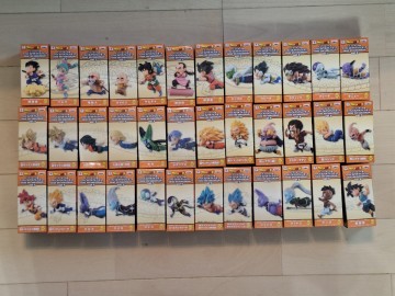 1円スタート【未使用】ドラゴンボール超 ワールドコレクタブルフィギュア ANIME 30th ANNIVERSARY vol.1-6 全36種フルコンプ WCF ワーコレ