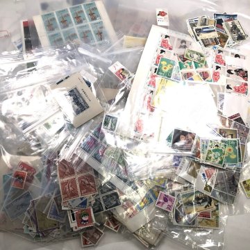 ■未使用 切手 バラ まとめ 額面総額約180,000円分 総重量約848,01g【買取まねきや】