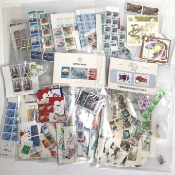 ■未使用 バラ切手 まとめ 額面総額約170,000円分 総重量約1328.13g（袋等含む）【買取まねきや】