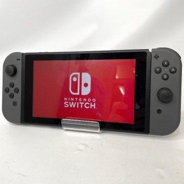 1円【中古品】Nintendo Switch HAC-001(-01) グレー ジョイコン、外箱付 任天堂 ニンテンドー スイッチ ゲーム機 st8-006