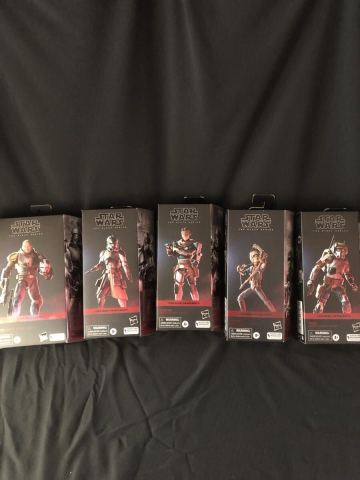 1円〜スターウォーズ　ブラックシリーズ　Hasbro STAR WARS THE BLACK SERIES ハズブロ BAD BATCHバッドバッチ　トルーパー 不良分隊セット
