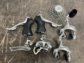 美品！SHIMANO DURA-ACE 7700シリーズ コンポーネント一式 ST-7700 RD-7700 FD-7700 BR-7700 CS-7700
