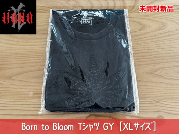 ★HANA★Born to Bloom Tシャツ GY★XLサイズ★未開封新品★1st Tour★CHIKA★MAHINA★NAOKO★JISOO★MOMOKA★KOHARU★YURI★B-RAVE★花★