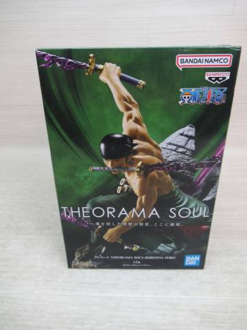 09/A404★ワンピース THEORAMA SOUL -RORONOA ZORO- ロロノア・ゾロ★フィギュア★バンプレスト★プライズ★未開封品