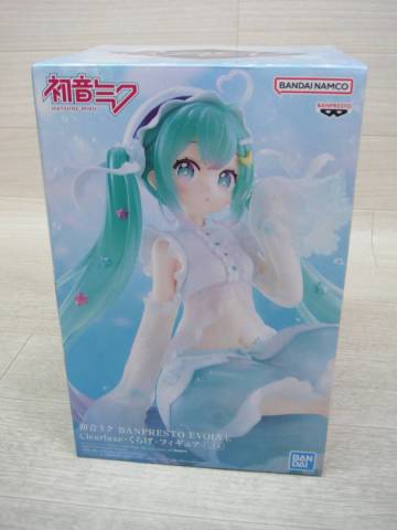 08/H729★初音ミク　BANPRESTO EVOLVE Clearluxe-くらげ-フィギュア★プライズ★未開封・箱ダメージあり