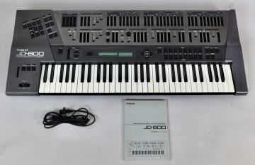 動作良好 Roland ローランド JD-800 JD800 /61鍵 シンセサイザー スライダー整備済 取説書付 日本製 /小室哲哉 THE PRODIGY PRINCE 90s名機
