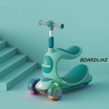 キッズ専門店、子供の成長に必要な玩具9緑■3WAY■キックスクーター■三輪車■ボードライク■ストライダー■へんしんバイク■キックボード