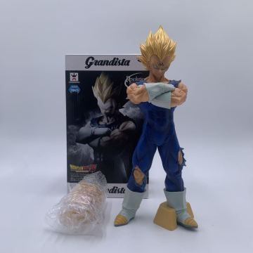 ■【売り切り】BANPRESTO(バンプレスト)ドラゴンボールZ Grandista - Resolution of Soldiers - VEGETA(ベジータ) ※破損箇所あり