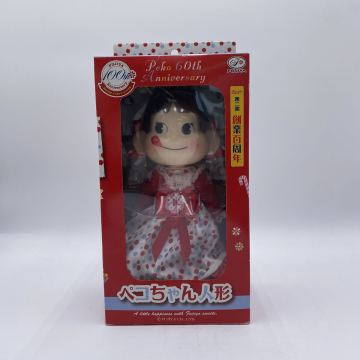 ♪【売り切り】FUJIYA(不二家) ペコちゃん人形（Peko 60th Anniversary）不二家創業100周年記念モデル 