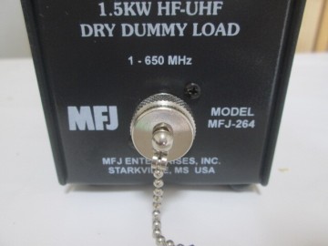 MFJ-264自然空冷式ダミーロード・１～６５０MHｚ・中古ジャンク扱い・送料600円