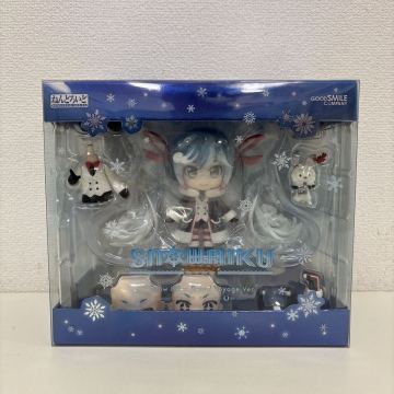 未開封 グッドスマイルカンパニー キャラクター・ボーカル・シリーズ01 初音ミク ねんどろいど 1800 雪ミク Grand Voyage Ver. 260812Y2