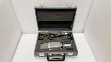 【動作品】SONY C-38B コンデンサーマイク / 通称サンパチ / 9V電池 ファンタム動作確認済 / 純正ハードケース付