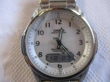 現状品 稼動確認済 CASIO 腕時計 MVA-M630 文字盤にスレたような大きな傷有 カシオ 激安1円スタート A