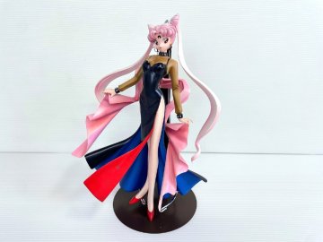 A-828 中古 ジャンク品 美少女戦士 セーラームーンR ブラック・レディ 完成品 ガレージキット 汚れあり ちびうさ アニメ フィギュア