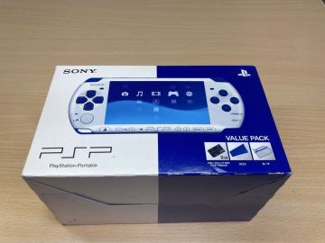 美品　PSP3000ホワイトブルーバリューパック　付属品あり　 SONY ソニー プレイステーションポータブル 