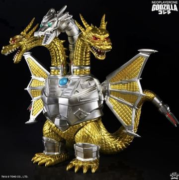 未開封 Neoplayerone メカキングギドラ OKIME スタンダード ソフビ ゴジラ sofubi Mecha KingGhidorah Godzilla hsx izumonster sofvi Toho