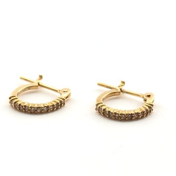 4771〒LARA Christie/ララクリスティー ピアス K18 le71-0004-yg ダイヤモンド 0.1ct UP レディース イエローゴールド【0803】