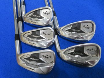【中古・訳あり/インチアップ】キャロウェイ 2019 APEX（エイペックス）アイアン 5本セット 6I～PW【S】NSPRO MODUS3 TOUR105