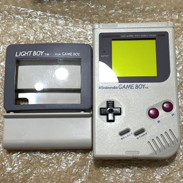 〈本体外観良好・一部注意点あり・メンテナンス・動作確認済み〉GB 初代 ゲームボーイ 本体 DMG-01 グレー ライトボーイ GAMEBOY ブロス