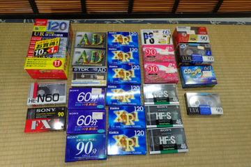 47-6　カセットテープ　ハイポジション　ノーマル等　未開封　マクセル　TDK ソニー　コニカ　UDⅠ　UDⅡ　HF-S他