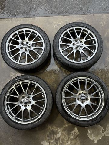 BBS FORGED 鍛造 17インチ 7J +48 PCD100 5穴 REGNO GR-XI 215/45R17 タイヤ付 4本セット