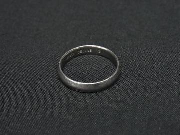1円 CELINE セリーヌ Pt850 プラチナ 総重量 約3.80g リング 指輪 アクセサリー 表記サイズ 13 (約12号) シルバー系 FZ5954
