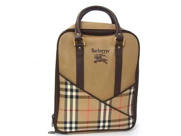 1円 ■美品■ Burberrys バーバリーズ ノバチェック レザー&times;キャンバス ハンドバッグ トートバッグ メンズ レディース ブラウン系 FZ5768