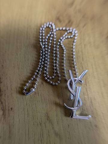 イヴ・サンローラン ネックレス YSL サンローラン 