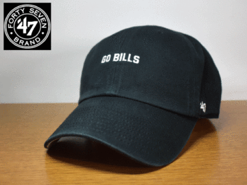 C175《未使用品》47 BRAND 47ブランド【フリーサイズ】NFL BUFFALO BILLS ビルズ 野球帽 帽子 キャップ USモデル