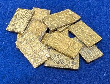 明治二分金　おまとめ　１2枚　古金銀　金貨　判金　古銭　江戸時代