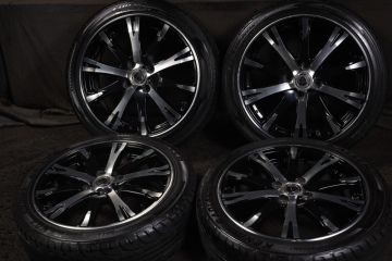 ★バリ山 165/50R16 ブリヂストン FIRESTONE,KENDA ラジアル 4本セット 2022年製 5.5J/+46/PCD100-4H 軽自動車に
