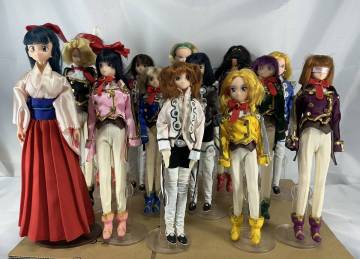【難あり・ジャンク】タカラ　キャラドールセレクション　サクラ大戦　14体セット
