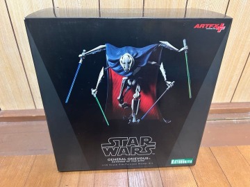 【開封品】コトブキヤ　ARTFX＋ スターウォーズ グリーヴァス将軍 フィギュア PVC塗装済み簡易組立てキット