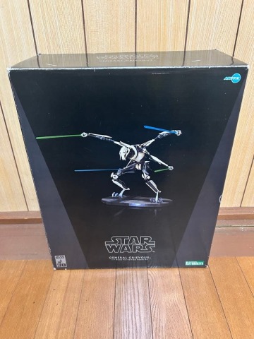 【開封品】コトブキヤ　ARTFX スターウォーズ グリーヴァス将軍 フィギュア PVC塗装済み簡易組立てキット