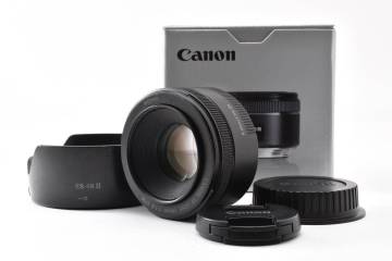 Canon キヤノン EF50mm F1.8 STM 単焦点レンズ 元箱付 #4712