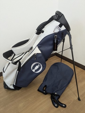 【限定】VESSEL ベゼル the open 150th 029/200 キャディバック　スタンド　GOLF　ゴルフバック