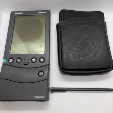 Palm Pilot モデム 革ケース スタイラス ジャンク PDA 電子辞書 電子手帳
