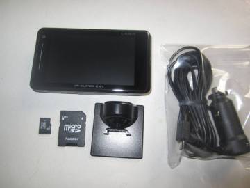 YUPITERU SUPER CAT GPSアンテナ内蔵 レーザー＆レーダー探知機　LS310 中古品