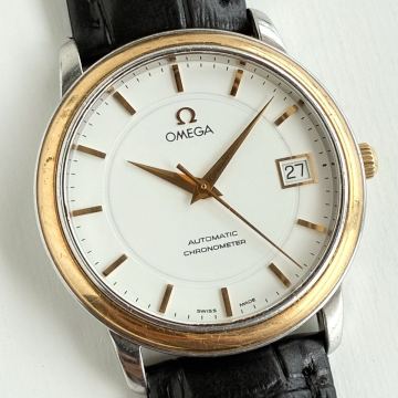OMEGA DE VILLE Prestige オメガ デビル プレステージ 自動巻 18Kベゼル 168.1050 / 368.1050 Cal.1109 メンズ